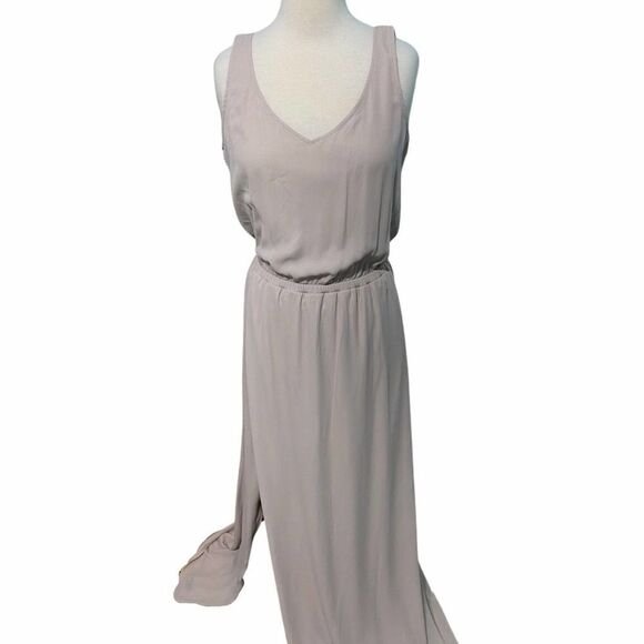 Show Me Your Mumu Kendall Maxi Dress Show Me The Ring Crisp‎ Bridesmaid Small - Picture 13 of 15